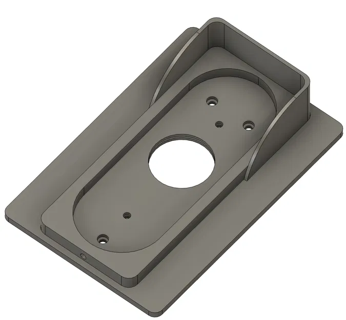 Mái che mưa và đế ốp tường chống trộm cho Reolink Doorbell (Wifi & POE) - Image 2