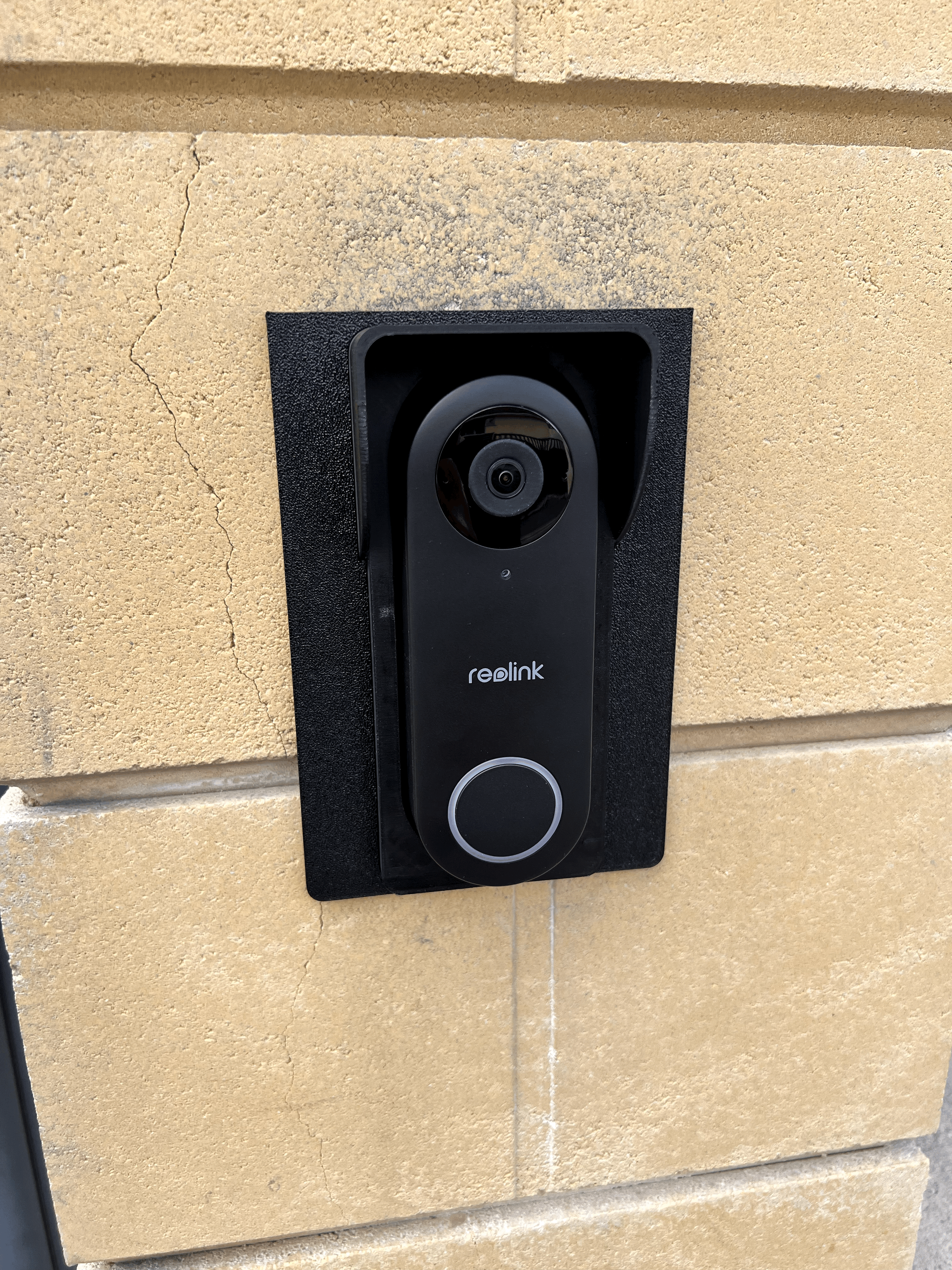 Mái che mưa và đế ốp tường chống trộm cho Reolink Doorbell (Wifi & POE) - Image 5
