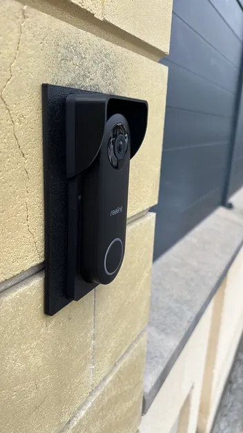 Mái che mưa và đế ốp tường chống trộm cho Reolink Doorbell (Wifi & POE) - Image 6