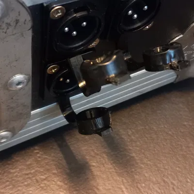 Nắp đậy cổng XLR (XLR cap) - In 3D bằng TPU dẻo