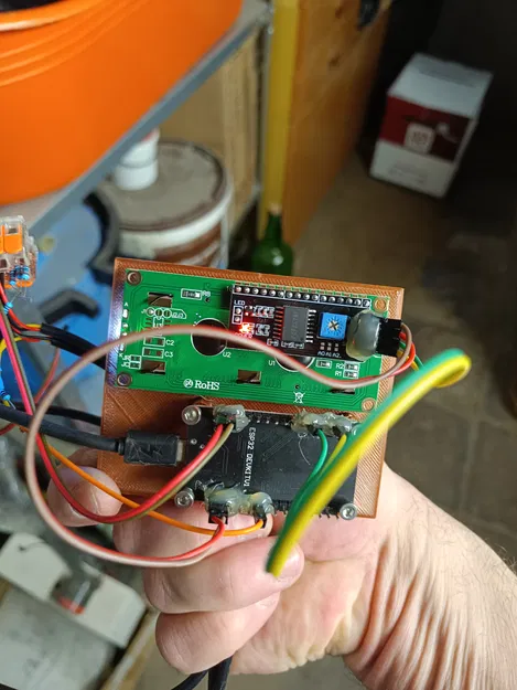 Bộ vỏ bảo vệ cho thiết bị giám sát nhiệt độ nồi hơi ESP32 - Image 3