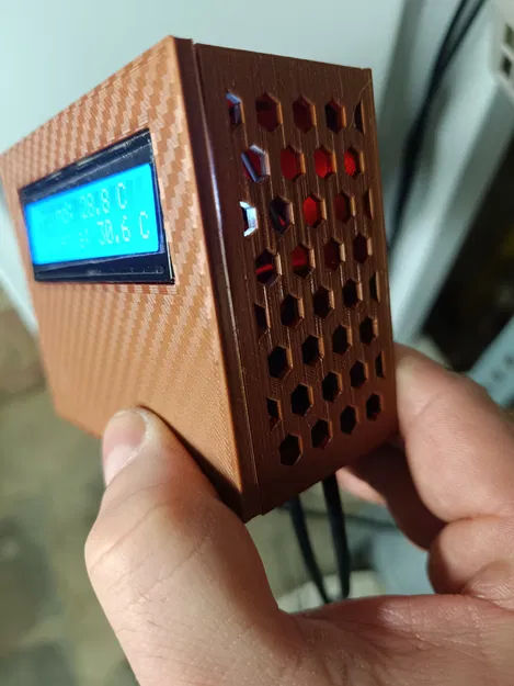 Bộ vỏ bảo vệ cho thiết bị giám sát nhiệt độ nồi hơi ESP32 - Image 4