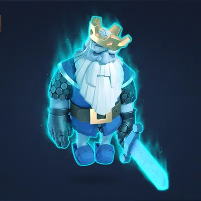 Mô hình 3D Royal Ghost chất lượng cao từ Clash Royale - Tải file STL