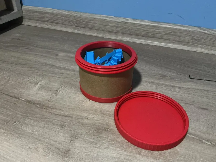 Khay Đựng Đồ Tận Dụng Lõi Carton Cuộn Filament - Image 1