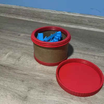 Khay Đựng Đồ Tận Dụng Lõi Carton Cuộn Filament