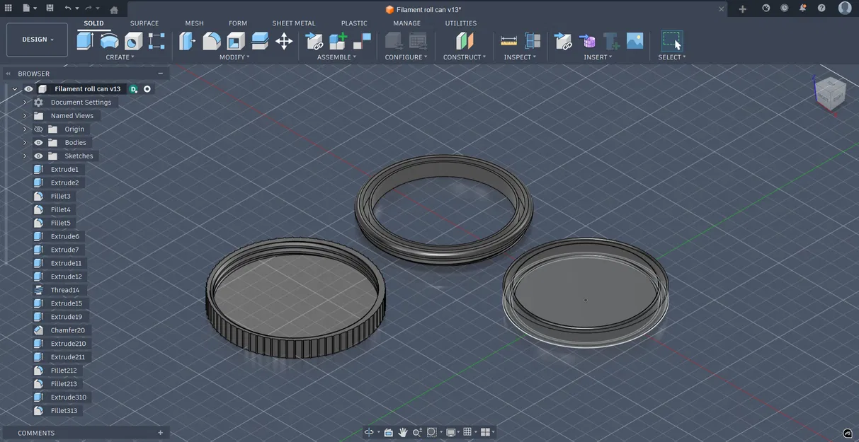 Khay Đựng Đồ Tận Dụng Lõi Carton Cuộn Filament - Image 3