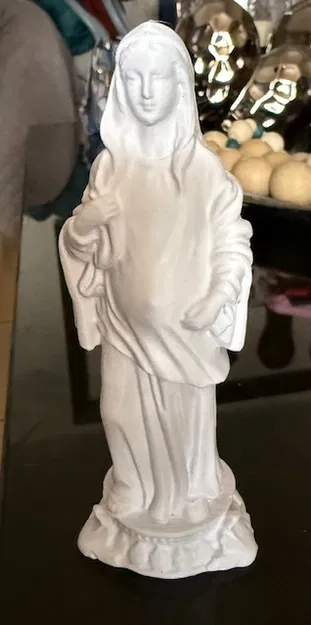 Mô hình 3D tượng Đức Mẹ Đợi Trông - Virgen de la Dulce Espera - Image 1