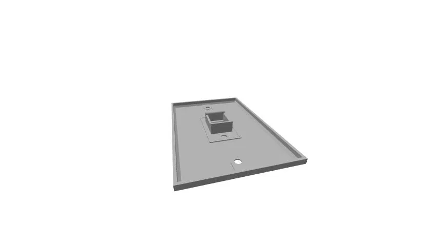 Mặt che ổ cắm mạng Ethernet RJ45 Keystone âm tường dễ in - Image 1