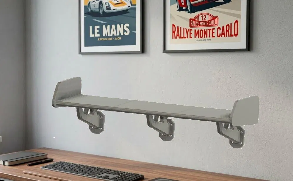 Kệ treo tường độc đáo Spoiler Shelf - Thiết kế lấy cảm hứng xe đua - Image 1