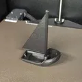 Mô hình 3DBenchy biến tấu thành thuyền buồm trang trí độc đáo - Thumbnail 1