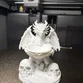 Dragon Guardian – Mô hình 3D Bát Đựng Chìa Khóa Ma Thuật Cổ Xưa - Thumbnail 1