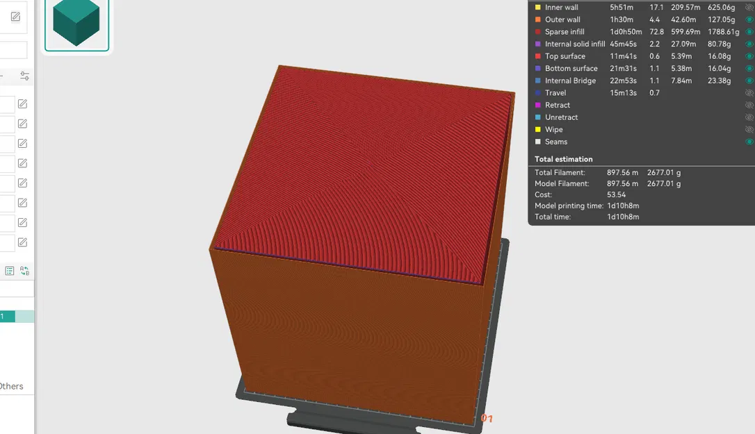 Mô hình Khối Lập Phương Đặc - Thử thách in 3D siêu bền - Image 1