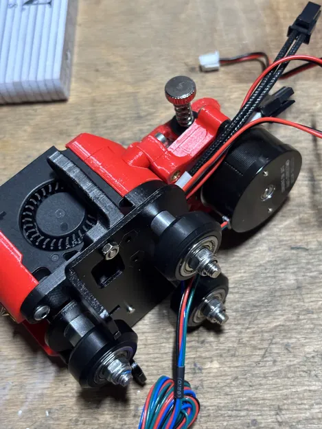 Ngàm gắn Dragon Burner V8 cho máy in Ender 3 và BLTouch - Image 1