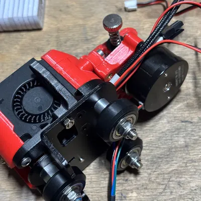 Ngàm gắn Dragon Burner V8 cho máy in Ender 3 và BLTouch