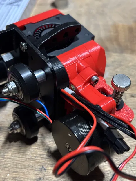 Ngàm gắn Dragon Burner V8 cho máy in Ender 3 và BLTouch - Image 2