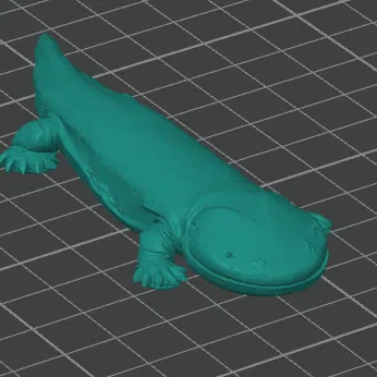 Mô hình 3D Kỳ nhông khổng lồ Trung Quốc chi tiết cao