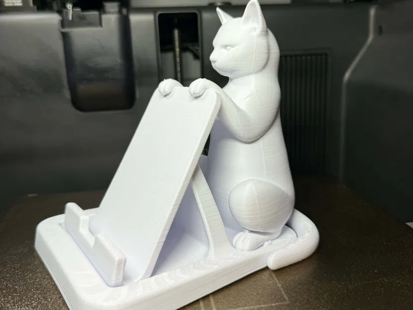 Giá Đỡ Điện Thoại Hình Mèo – Phụ Kiện Để Bàn Dễ Thương - Image 3