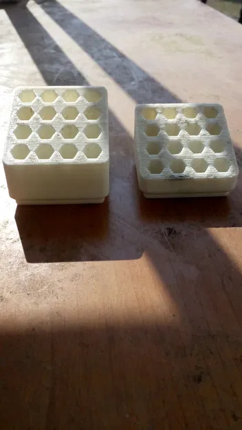 Đế giữ đầu vặn vít 1x1 Gridfinity (Rút gọn) - Image 1