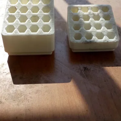 Đế giữ đầu vặn vít 1x1 Gridfinity (Rút gọn)