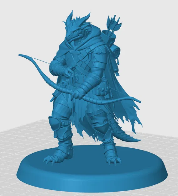 Mô hình Dragonborn Ranger - Image 2