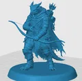 Mô hình Dragonborn Ranger - Thumbnail 2