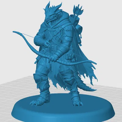 Mô hình Dragonborn Ranger