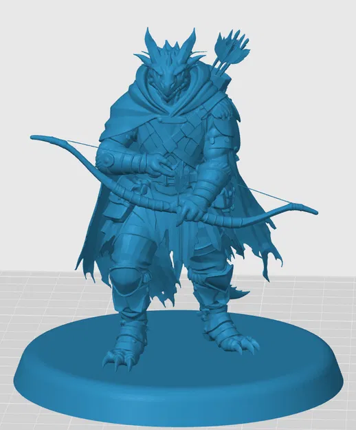 Mô hình Dragonborn Ranger - Image 3