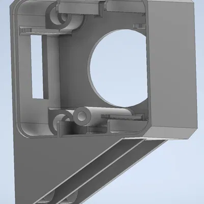 Ngàm giữ động cơ trục Y cho máy in 3D Ender V2 (20x20 Extrusion)
