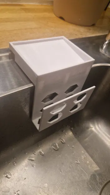 Giá treo bọt biển và khăn lau bát đĩa cho bồn rửa chén - Image 3