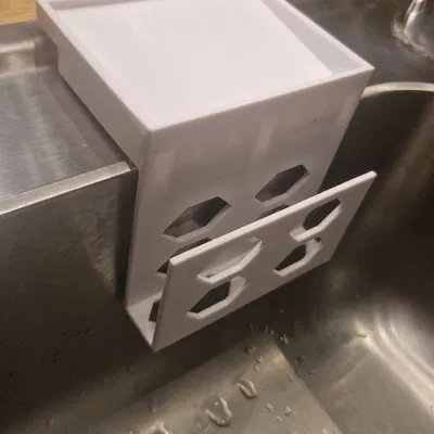 Giá treo bọt biển và khăn lau bát đĩa cho bồn rửa chén