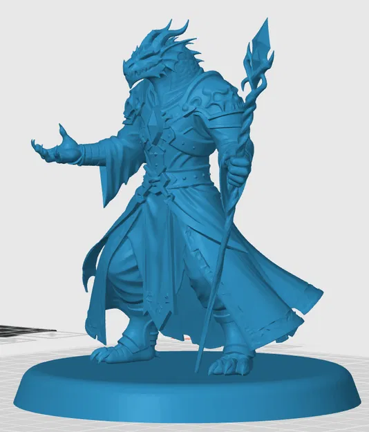 Mô hình Dragonborn Warlock - Image 2