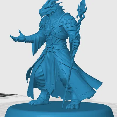 Mô hình Dragonborn Warlock