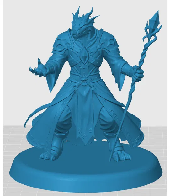 Mô hình Dragonborn Warlock - Image 3