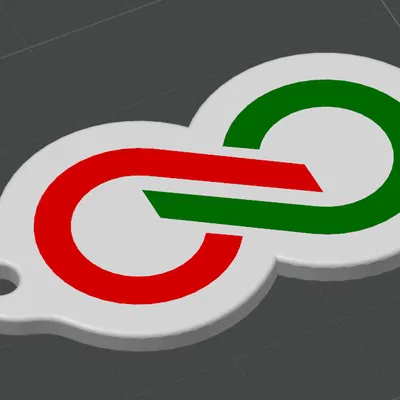 Móc khóa kiêm đồng xu mở xe đẩy siêu thị 3D tiện lợi