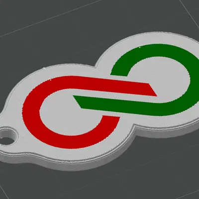 Móc khóa kiêm đồng xu mở xe đẩy siêu thị 3D tiện lợi