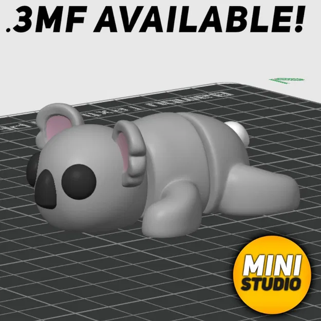 Mô hình gấu Koala khớp nối linh hoạt (Articulated Flexi Koala) - Image 4