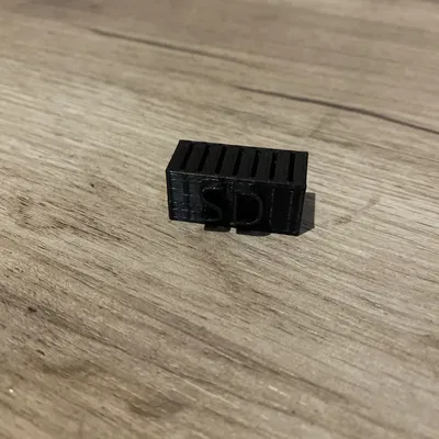 Khay đựng thẻ nhớ SD nhỏ gọn - Phụ kiện in 3D tiện lợi