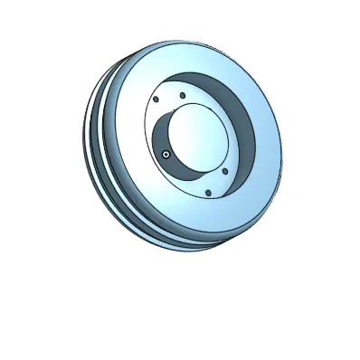 Bánh xe tăng cường độ bám cho xe mô hình Otto - File in 3D