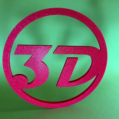 Logo 3D Maker Lab - Phiên bản hình tròn