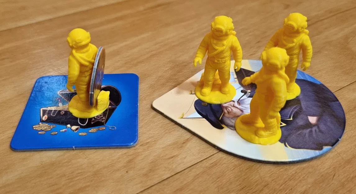Mô hình thợ lặn (Diver) cho trò chơi board game Lovci pokladů - Image 2