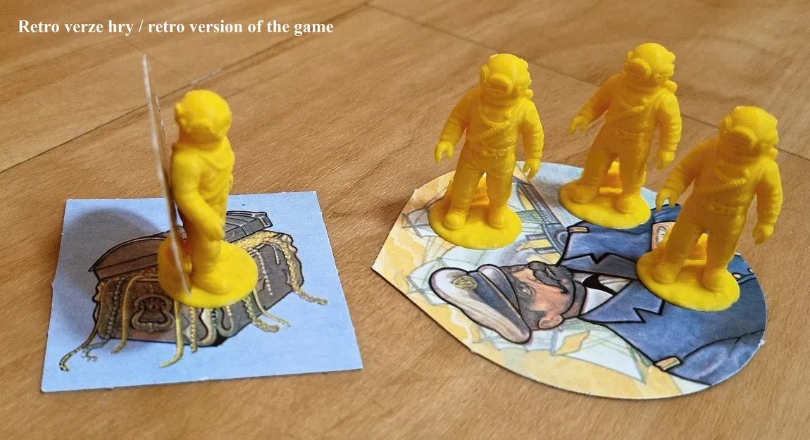 Mô hình thợ lặn (Diver) cho trò chơi board game Lovci pokladů - Image 6