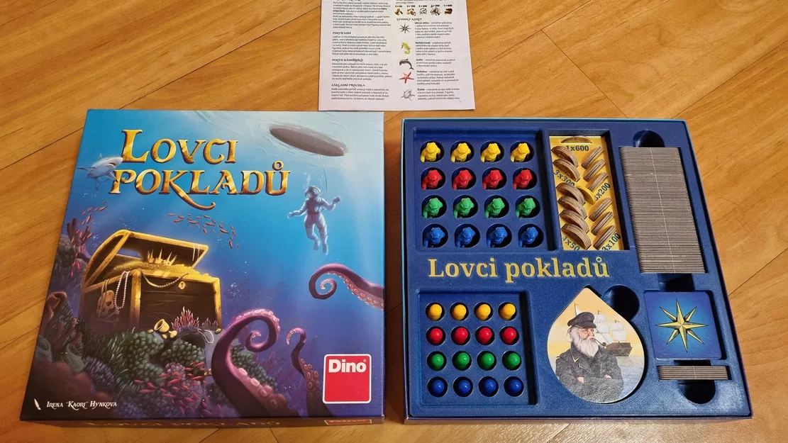 Mô hình thợ lặn (Diver) cho trò chơi board game Lovci pokladů - Image 9
