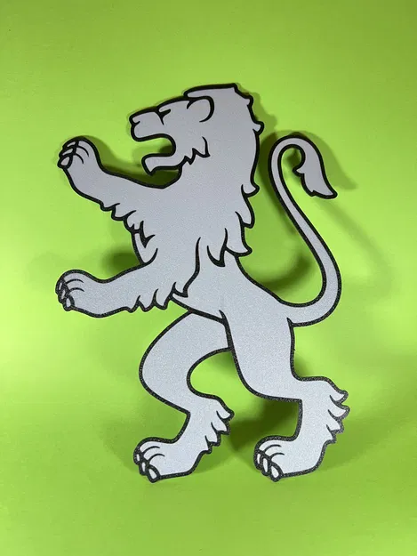 Biểu Tượng Sư Tử Huy Hiệu - Heraldic Lion - Image 2