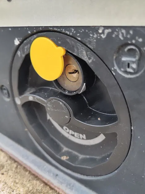 Nắp đậy ổ khóa cổng tự động FAAC 740 - Image 2