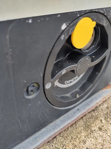 Nắp đậy ổ khóa cổng tự động FAAC 740 - Image 3