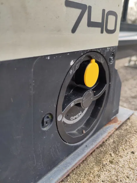 Nắp đậy ổ khóa cổng tự động FAAC 740 - Image 4