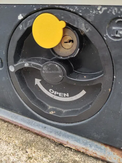 Nắp đậy ổ khóa cổng tự động FAAC 740 - Image 7