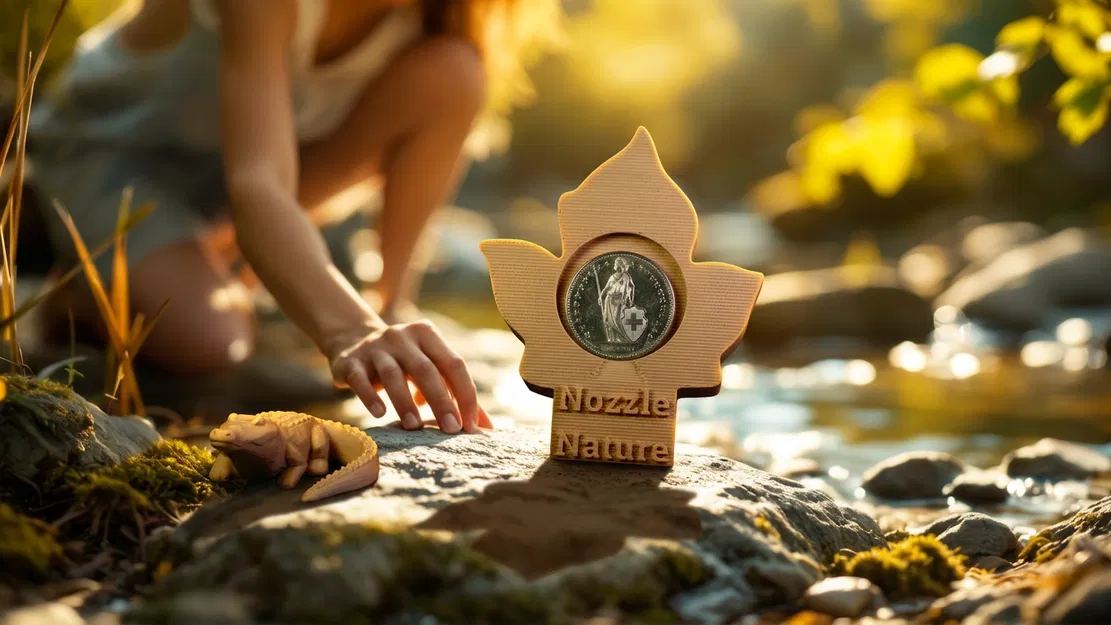 Tượng cá sấu nhỏ (Resting Croc Figurine) trang trí để bàn cực xinh - Image 1