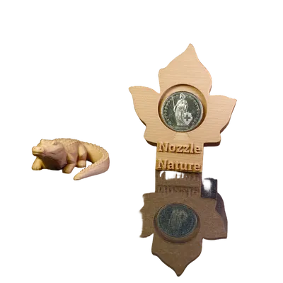 Tượng cá sấu nhỏ (Resting Croc Figurine) trang trí để bàn cực xinh