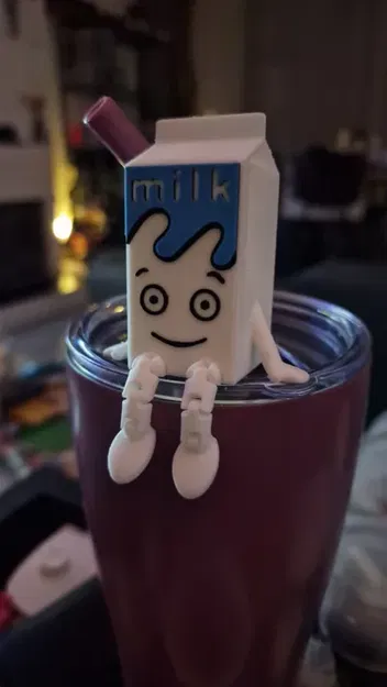 Mô hình Hộp Sữa 3D Đáng Yêu - Ống Đựng Bút Đa Năng - Image 4